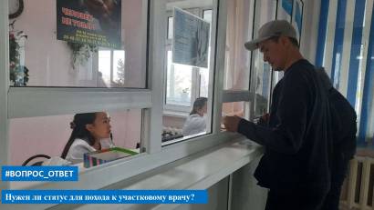 Нужен ли статус для похода к участковому врачу?